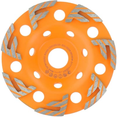 Diamantslijpschijf 125 mm SuperFinish voor Beton, Steen en Metselwerk