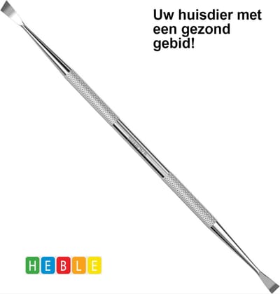 *** Tandsteen Verwijderaar Tandverzorging - Honden / Hond - Kat / Katten - Tandkrabber Scherp - Tandsteenhaakje snel verwijderen van tandsteen - van Heble® ***