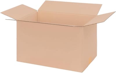 Verhuisdozen - Verzenddozen Karton - Opslag Spullen - Enkelgolf Karton - 50 x 30 x 30 cm - Bruin