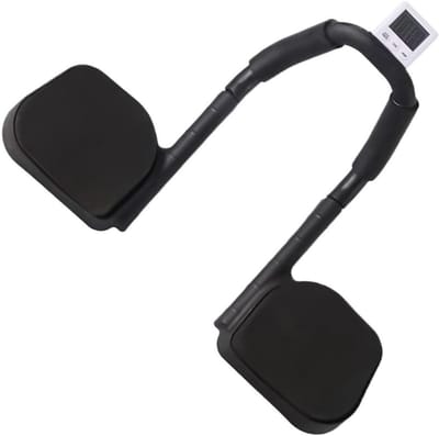 Buikspiertrainer - Core trainer fitness - Gespierde buik - Ergonomisch ontwerp - 1102 inch - Zwart