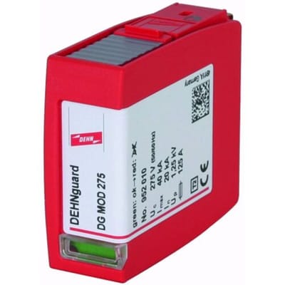 DEHN 952010 DG MOD 275 Overspanningsveilige module Overspanningsbeveiliging voor: Verdeelkast 40 kA 1 stuk(s)