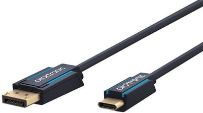 Clicktronic USB-C™ to DisplayPort™ Adapter Cable 1 m