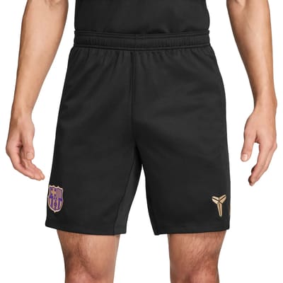 Nike Dri-FIT knit voetbalshorts voor heren FC Barcelona Strike SE - Zwart- Heren, Zwart XL