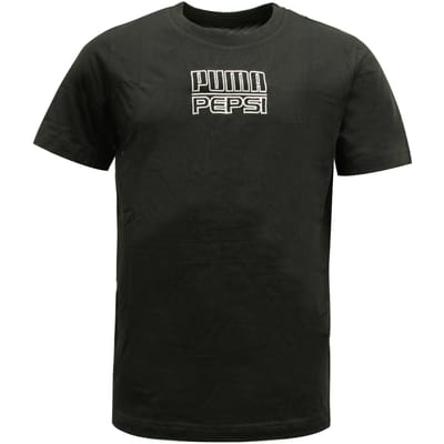 Puma Pepsi X Heren Tee Top Zwart T-Shirt 579265 03 A78E
