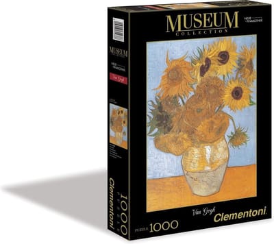 Clementoni - Puzzel - 1000 Stukjes - Girasoli (Museum) - Puzzel Voor Volwassenen