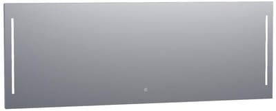 Brauer Pyrite Spiegel - Rechthoekig - 200 cm - met Directe LED-Verlichting - Dimbaar - met Touchbediening