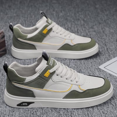 Grote Vier Seizoenen Ademend Lichtgewicht Trendy Heren Casual Sportschoenen Skateboard Schoenen 39 gray