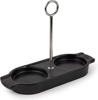 Peugeot Linea Houder Peper- En Zoutmolen 16 cm - Satijnzwart - Keramiek