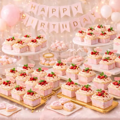 Muffinvormpjes van papier met aluminiumfolie, 100 stuks, roze, vormvaste bakvormen voor muffins, desserts en snacks