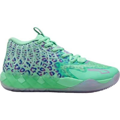 PUMA Unisex Mb.01 Alien Safari Green Glimmer-pure Magenta-hyperli Maat: 49.5 | Trainingsschoenen Outlet | Unisex | Groen