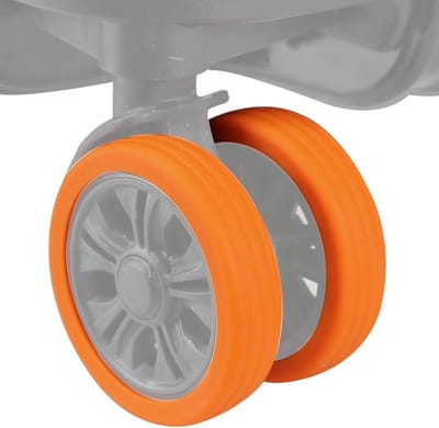 Set van 8 Draagbare Kofferwielen Beschermhoezen voor Spinner Koffers - Ideaal voor Reizen en Bescherming tegen Schade