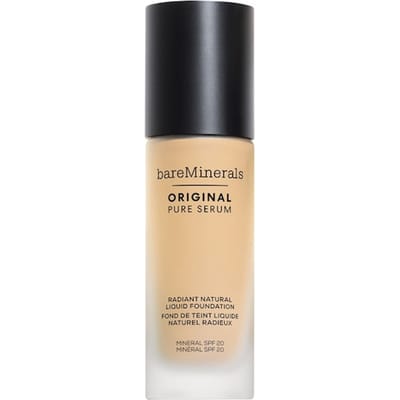 bareMinerals Foundation Pure Serum Radiant Natural Liquid Mineral SPF 20 Vloeibare foundation Dames 30 ml