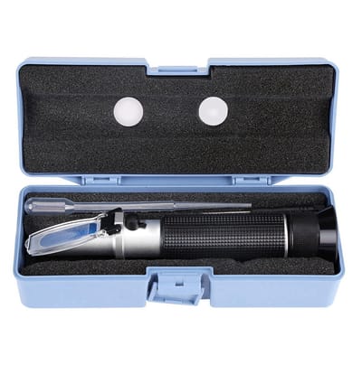 Dailygoody - Professionele Refractometer voor Alcoholmeting - Handheld Wijn Tester - Precisie meting van alcoholpercentage - Ideaal voor wijnliefhebbe