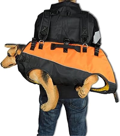 Honden Rugzak - Draagzak Hond - Hond Vervoeren - Poten en Staart Uit - 15-40 kg - C