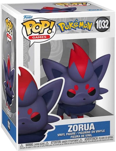 Pokémon Zorua vinylfiguur 1032 Funko Pop! meerkleurig PVC Unisex - Fan merch, Film, Gaming