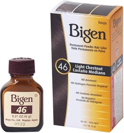 Permanente Kleur Bigen Nº46 Light Chestnut (6 gr)