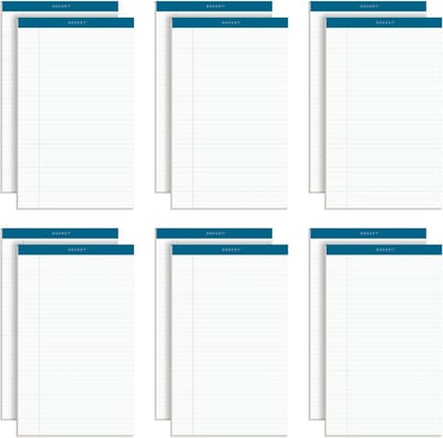 Groot Juridisch Schrijfblok 12 Stuks Wit Papier Lijn Dubbel Aantal Vellen