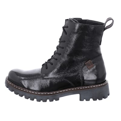 Josef Seibel - MARTA 02 - Hoge sneakersVeterlaarzenDames veterschoenenDames sneakersHalf-hoge schoenen - Kleur: Zwart - Maat: 37