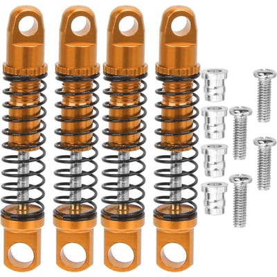 Metalen Schokdempers Veerdemper Vervanging voor XIAOMI Suzuki Jimny 1 16 RC AutoGoud goud