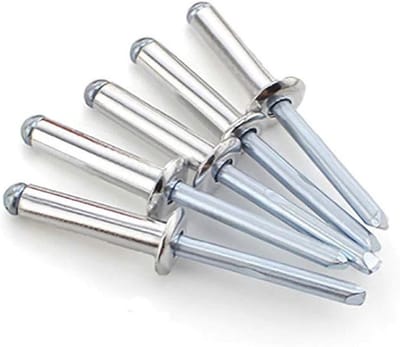 Blinde klinknagels voor aluminium legering jaloezieën, 250 stuks, diverse maten M2.4×5/6/8/10/12mm