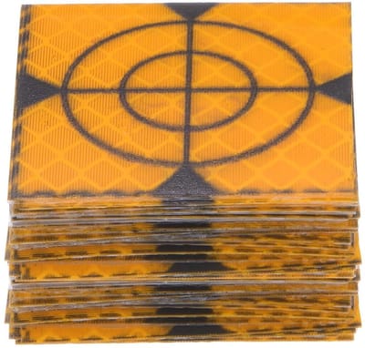 Allecta - Reflecterende Vellen voor Onderzoek - Zelfklevende Tape - Geel - 40 stuks