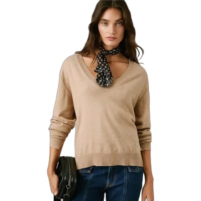 V-hals trui voor dames Pepe Jeans Coraline