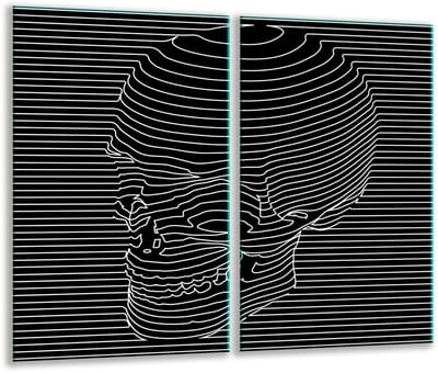 TMK ArtDeko - Snijplank - Zwart - Glas - 30x52 cm