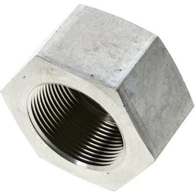 1 1/2'' NPT Verzinkt Stalen Plug met Buitenzeskant 70 Bar - FL1-F-EZ-112N-E