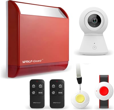 Sirene Alarm Systeem - Noodknop Hulp - Ouderen Zorg - App Meldingen - Meerkleurig
