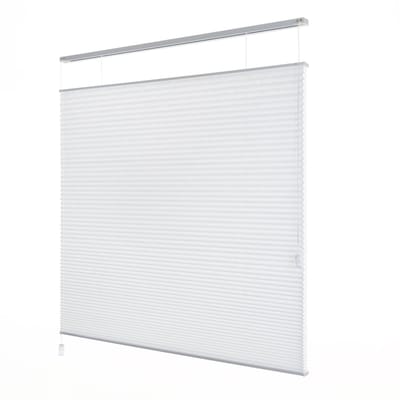 Dutchblinds - Plisségordijnen - lichtdoorlatend - Wit - 40 x 175 cm - Raamdecoratie op maat