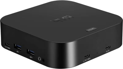 USB C Dockingstation - Hub Uitbreiding - Productiviteit Verhogend - 13-in-1 Poorten - 100W Opladen - Zwart