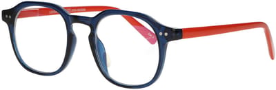 Spectrum Computerbril Blauw/Oranje 0.00