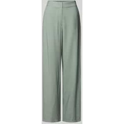 wide fit chino van viscosemix met achterzakken