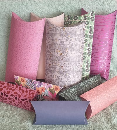 Cadeau enveloppen/ doosjes met leuke designs [Per 10 stuks] [Groot]