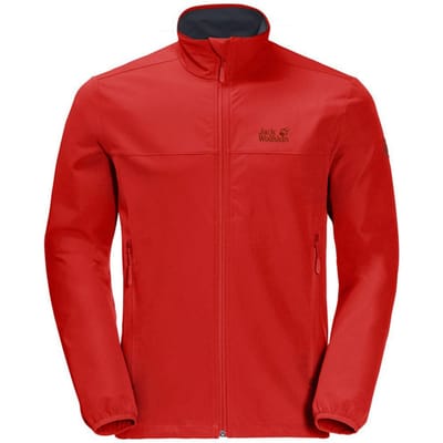 Jack Wolfskin Crestview heren rood jack