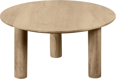 Lewis & Loft Salontafel Lian - FSC® Mangohout - Rond ⌀70 cm - Naturel