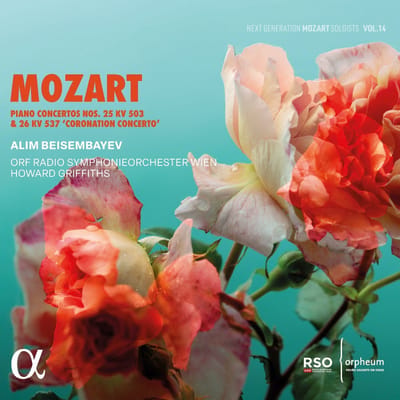 Alim Beisembayev, ORF Radio Symphonieorchester Wien, Howard Griffiths - Mozart: Piano Concertos Nos. 25 Kv 503 & 26 Kv 537 "Coronation Concerto" (CD)
