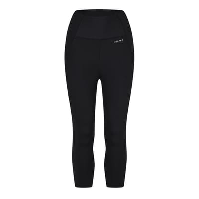 USA Pro Dames/Dames Cropped Leggings (Zwart)