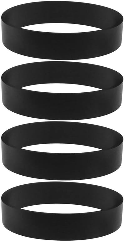 Stofzuiger Riemen - Vervangende Riemen - Stofzuiger Onderhoud - Slijtvast Rubber - 232mm Omtrek 16mm Breedte - Zwart