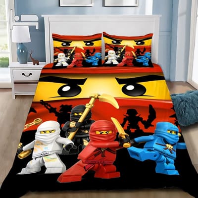Cartoon Spel Dekbedovertrek Kussensloop Beddengoedset JongenMeisje Slaapkamerdecoratie Kinderen-Cadeau Eenpersoons Tweepersoons Groot Formaat Rits Dekbedovertrek 140x210cm