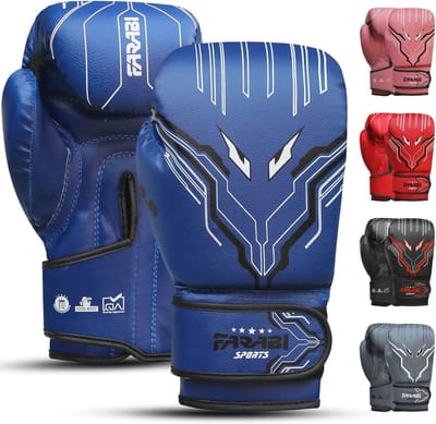 Bokshandschoenen voor Kinderen 6 oz – Ideaal voor MMA, Muay Thai en Training van 5-10 Jaar