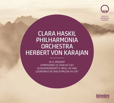 Clara Haskil, Philarmonia Orchestra, Herbert Von Karajan - Mozart: Klavierkonzert D-Moll Kv 466 (CD)