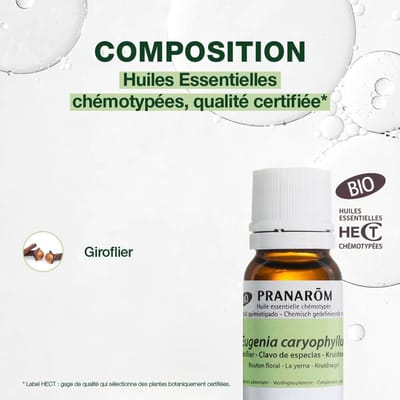 Pranarôm Essentiële Olie Kruidnagel | Oraal comfort 10 Etherische olie