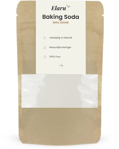 Baking Soda - 100% Puur - 1 kg - Zuiveringszout - Natriumbicarbonaat - Voor Schoonmaken & Ontgeuren