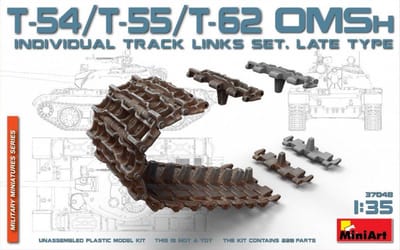 Miniart - T-54/t-55/t-62 Omsh Individual Track Links (Min37048) - modelbouwsets, hobbybouwspeelgoed voor kinderen, modelverf en accessoires