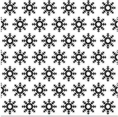 EEB005 Background Embossingfolder sneeuwvlokken, snowflakes Nellie Snellen