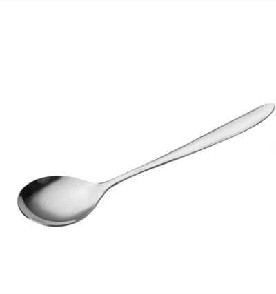 Go Go Gadget - Buffet lepels - 1 set van 6 stuks - Zilverkleurig