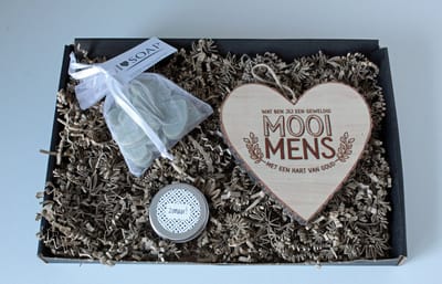 Brievenbus cadeau Je bent een mooi mens - cadeau man - cadeau vrouw - cadeau vriendschap