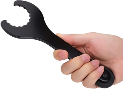 ZEYNOMAX- Moersleutel Koolstofstaal - Fiets Crank Sleutel - Verstelbaar - Duurzaam - 22 cm - 2 Zijden - Fietssleutel