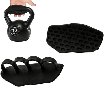 Dailygoods- Grippads siliconen - Antislip fitness grip pads - 1 paar - Ergonomisch ontwerp - Schokdemping - Bescherming tegen blaren - Fitnesshandschoenen